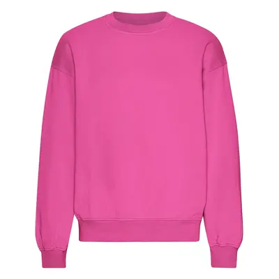 Women's oversized crewneck sweatshirt Colorful Standard Organic Bubblegum Pink