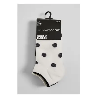 Socks Urban Classics no show dots (5pcs)