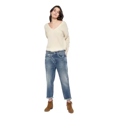 Women's boyfit jeans Le temps des cerises Cosy