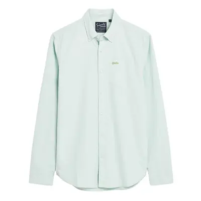 Long-sleeved organic cotton shirt Superdry Oxford