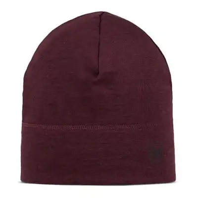 Light merino beanie Buff Solid