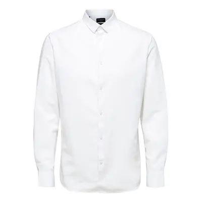 Shirt Selected New-linen manches longues slim