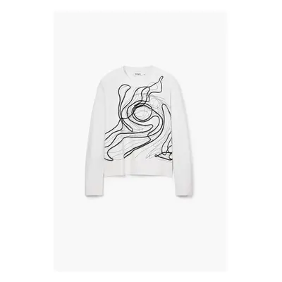 Woman sweater Desigual M. Christian Lacroix Brushstroke