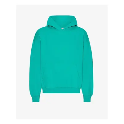 Oversized hooded sweatshirt Colorful Standard Tropical Sea