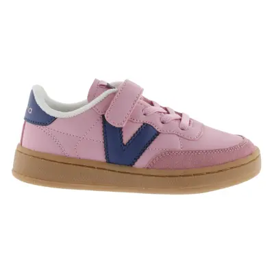 Girl's leather-effect sneakers Victoria Oslo