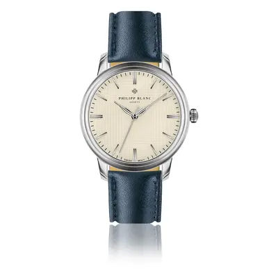 Leather watch Philipp Blanc Zurich