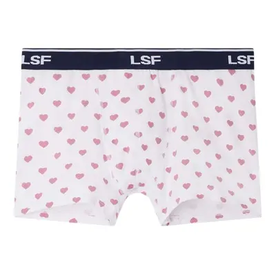 Cotton boxer shorts with heart print Le Slip Français Marius