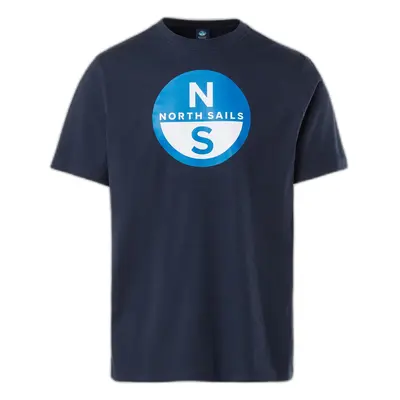 T-shirt with large printed logo North Sails Basic