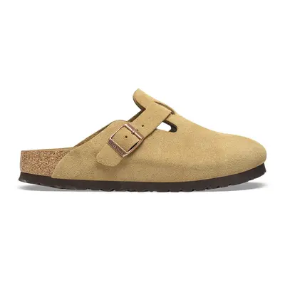 Clogs Birkenstock Boston Suede Leather