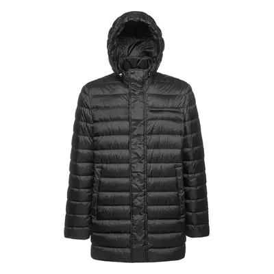 Long hooded down jacket Geox Warrens