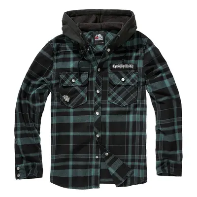 Checked Hooded Overshirt Brandit Iron Maiden Eddy