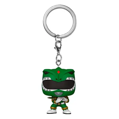 Keychain Funko Pocket Pop Power Rangers 30Th Anniversary Green Ranger