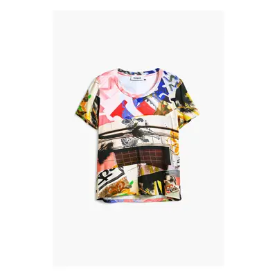 Women's T-shirt Desigual Collage