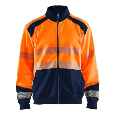 High-visibility zip-up sweatshirt Blaklader