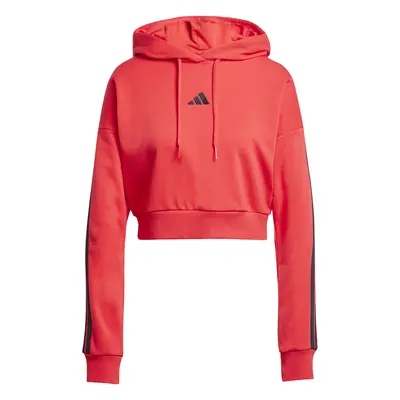 Women's crop hoodie adidas Essentials 3-Stripes