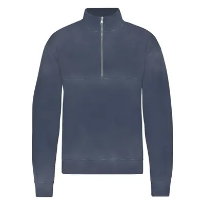 1/4 zip sweatshirt Colorful Standard Organic Neptune Blue