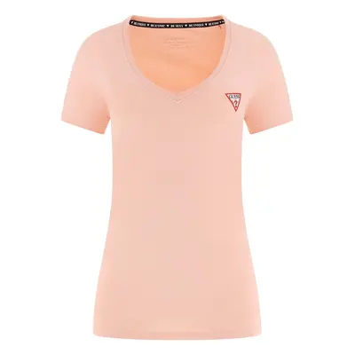 V-neck mini triangle t-shirt for women Guess