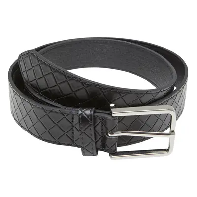 Woven synthetic leather embossed belt Urban Classics