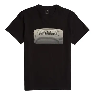 T-shirt G-Star Stacked old skool logo