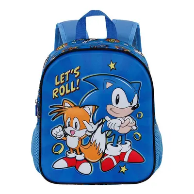 Backpack Karactermania Sonic The Hedgehog Lets Roll 3D