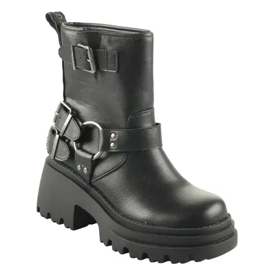 Women's boots Buffalo Bravr Biker Lo