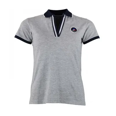 Women's polo shirt Peak Mountain Asfalte