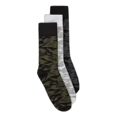 Socks Alpha Industries graphic AOP 3 pack