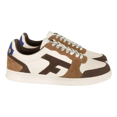 Leather and suede sneakers Faguo Hazel