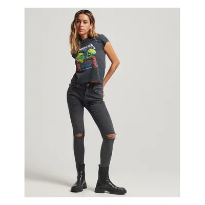 Women's sleeve T-shirt Superdry Metallica