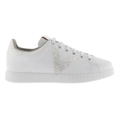 Leather Trainers Victoria tennis glitter