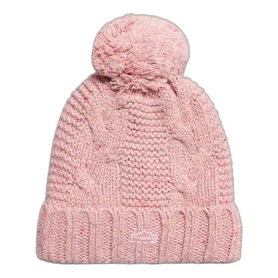 Woman's knitted pompon hat Superdry