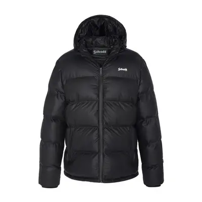 Hooded rubber jacket Schott