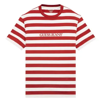 Striped T-shirt with logo Guess