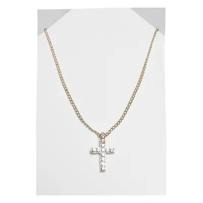 Necklace Urban Classics diamond cross