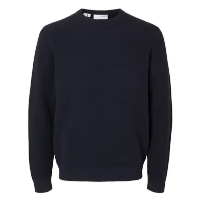 Round neck sweater Selected Ross Structure