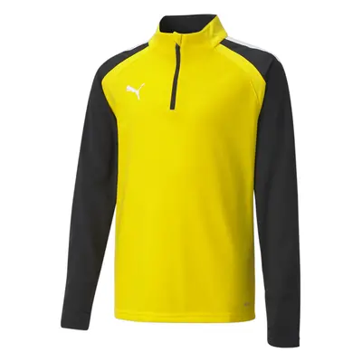 Sweatshirt 1/4 zip child Puma teamLIGA