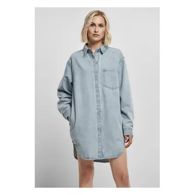 Oversized jeans shirt dress for women Urban Classics