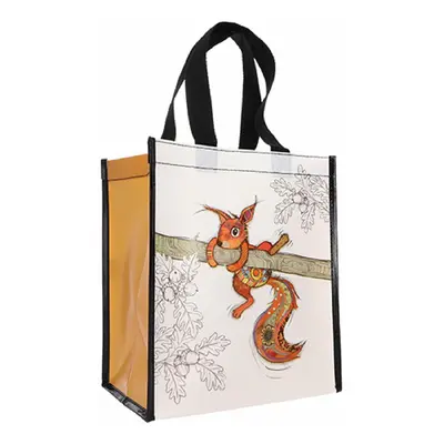 Shopping bag squirrel recycled plastic Kiub Kook