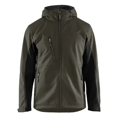 Hooded waterproof jacket Blaklader