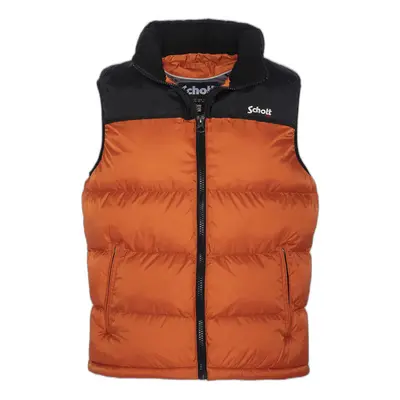 Sleeveless Puffer Jacket Schott