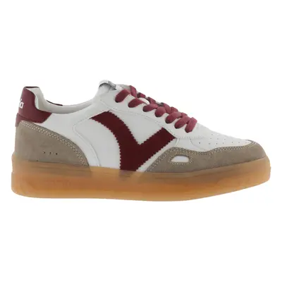 Seoul women's leather and suede effect sneakers Victoria