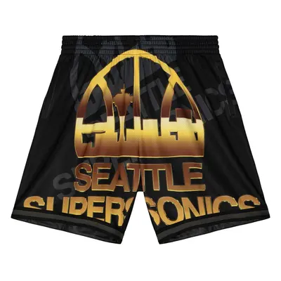 Short Seattle Supersonics NBA Big Face 4.0 Fashion