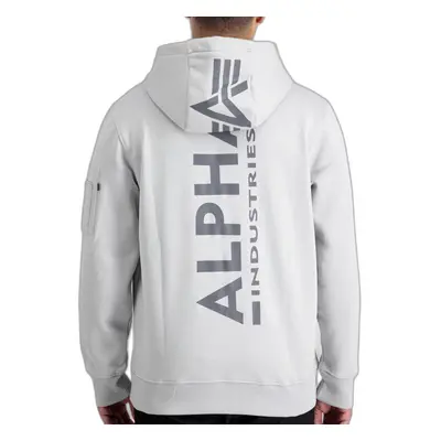 Hoodie printed on the back Alpha Industries