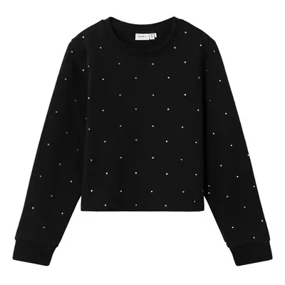 Girl's long-sleeved sweatshirt Name it Nkfrhinestones Bru