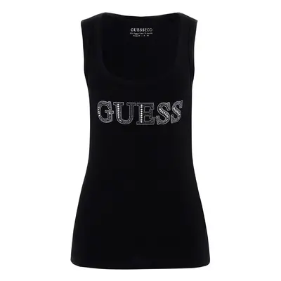 Women's logo tank top Guess Embelli