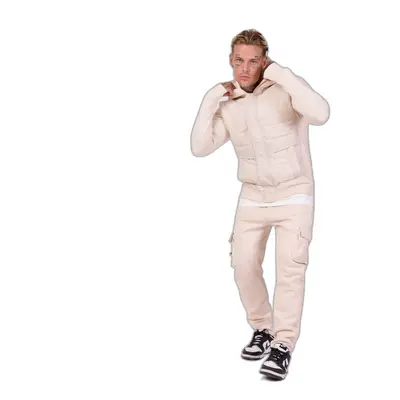 Loose-fitting fleece cargo jogging suit Project X Paris