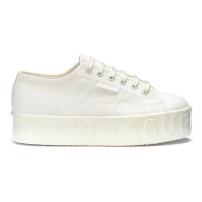 Women's Trainers Superga 2790-Shiny 3D Lettering