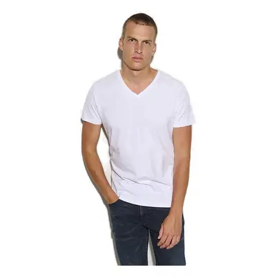 V-neck T-shirt Casual Friday lincoln