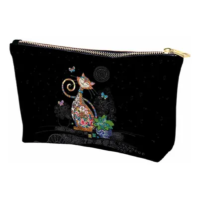 Toeletry bag trapeze cat butterflies Kiub Bug Art Jewels PM