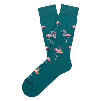 Football Socks Jimmy Lion Funky Flamingo